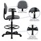 Flash Furniture Contemporary Drafting Chair, 20" L 42-3/4" H, Adjustable Padded, Fabric Seat BT-659-GRY-ARMS-GG - alternate 6